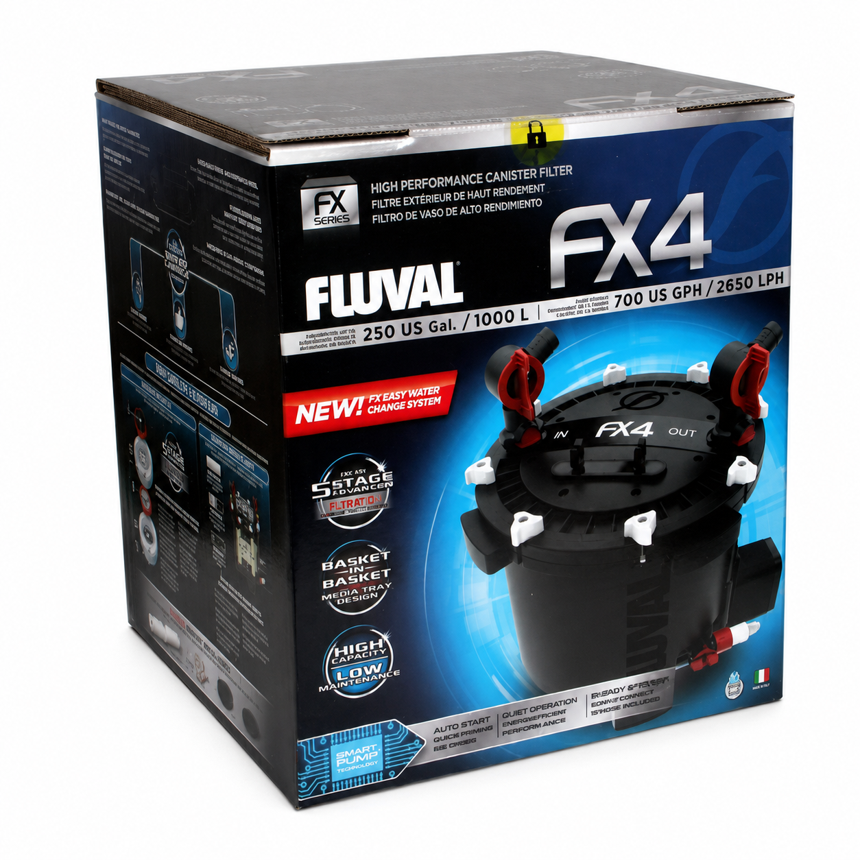 Fluval FX4 Akvaryum Dış Filtre 2650 L/h