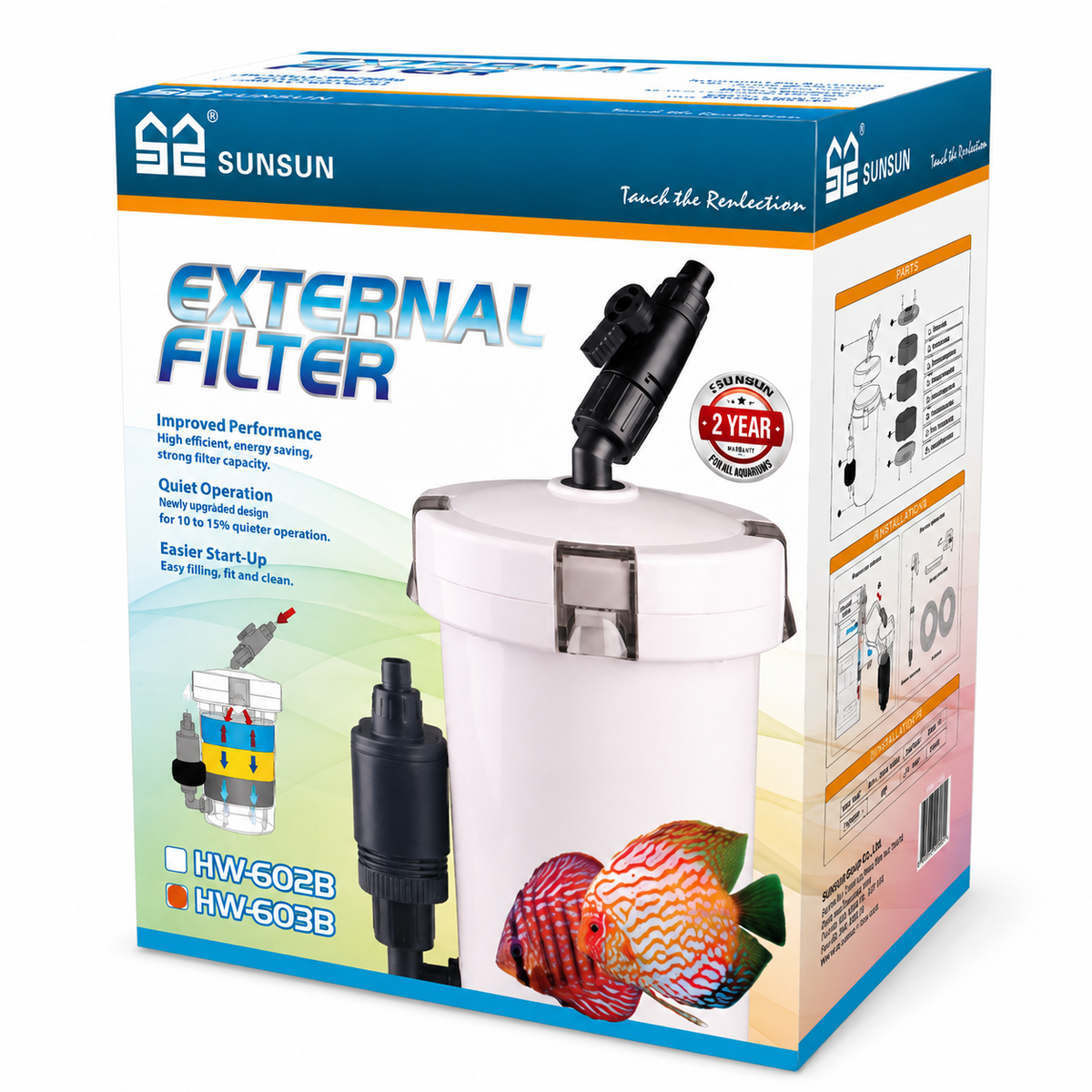 SunSun Dış Filtre HW-603B 400L/H