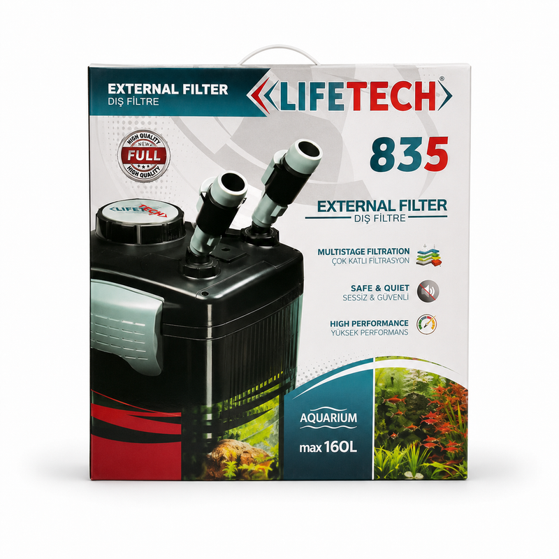 Life Tech 835 Dış Filtre 1000 L/H