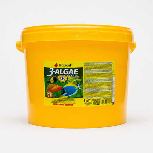 Tropical 3 Algea Flakes Pul Balık Yemi 100 g (Kovadan Bölme Açık)