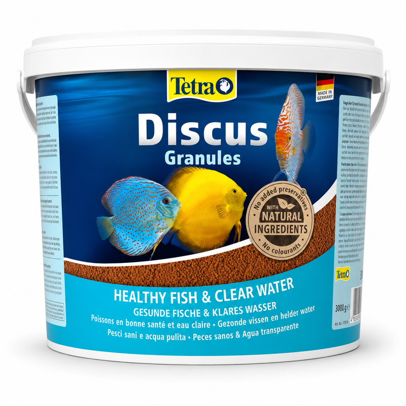 Discus 100 gr (Açık) Kilitli Poşette Gönderilir Granül Cichlid Yemi