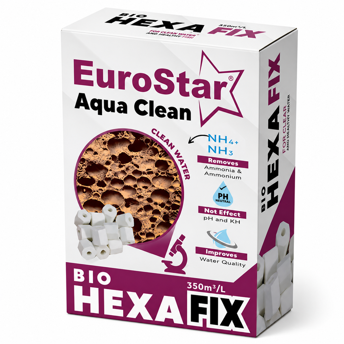 EuroStar EURO STAR AQUA CLEAN HEXA FİX 500 ML