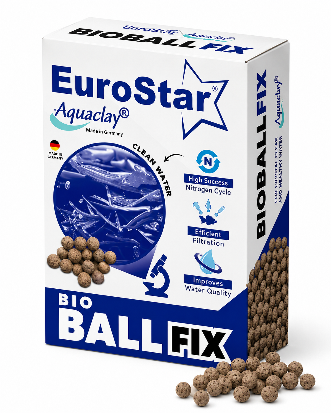 EuroStar EURO STAR 500 ML AQUA CLEAN BİO BALL FİX