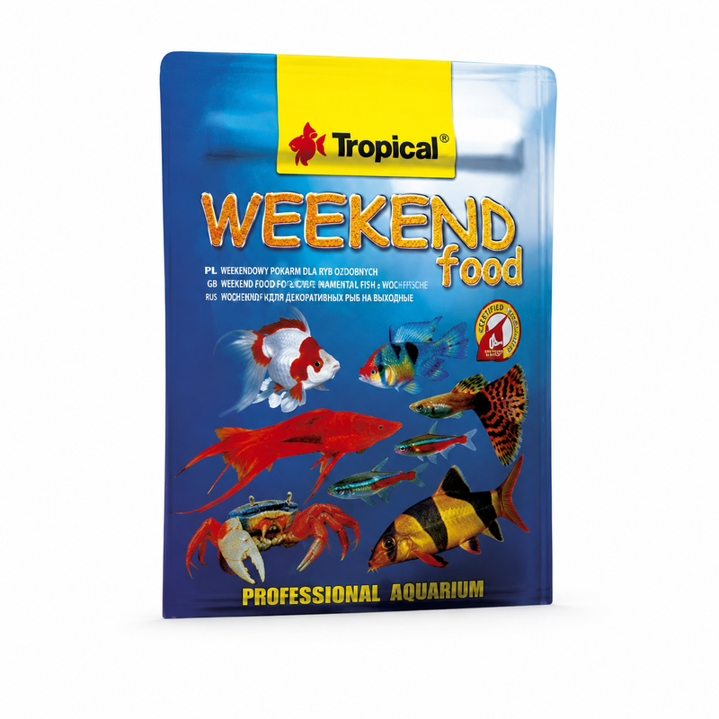 Weekend Holiday Haftasonu ve Tatil Balık Yemi 20 g